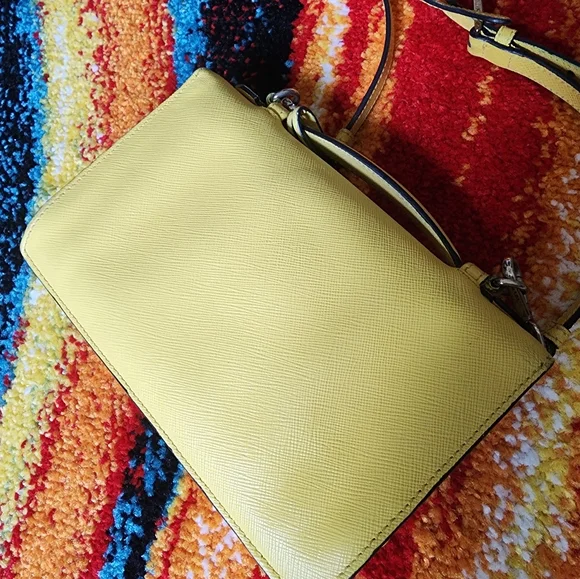 Authentic Prada Saffiano Top Handle Bag Or Crossbody Bag - Picture 12 of 16